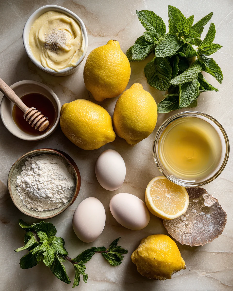 Lemon Honey Mascarpone Tartlets