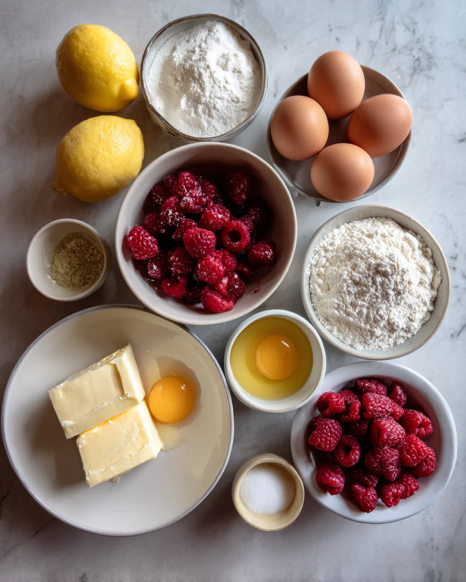 Lemon Raspberry Soufflé Pancakes
