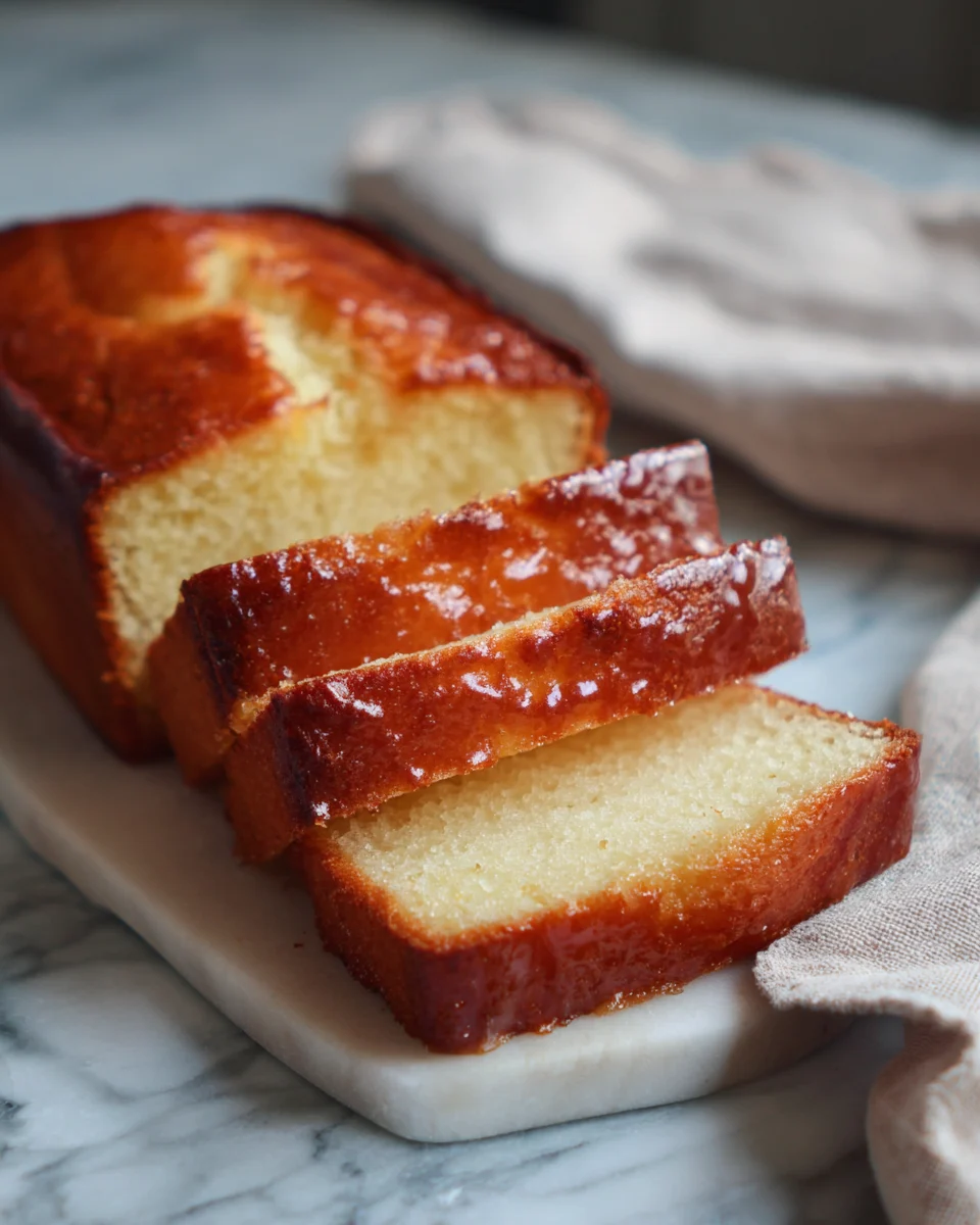 Moist Vanilla Butter Cake Recipe