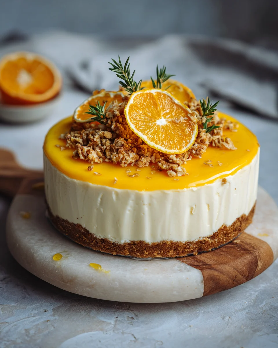 Orange Creamsicle Cheesecake Mousse