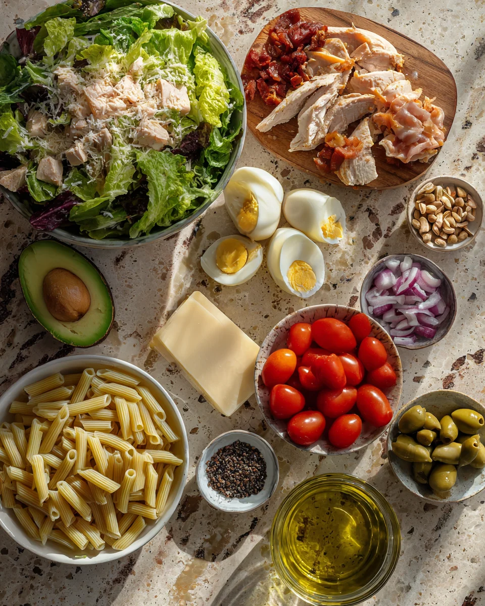 Pasta Caesar Salad Recipe