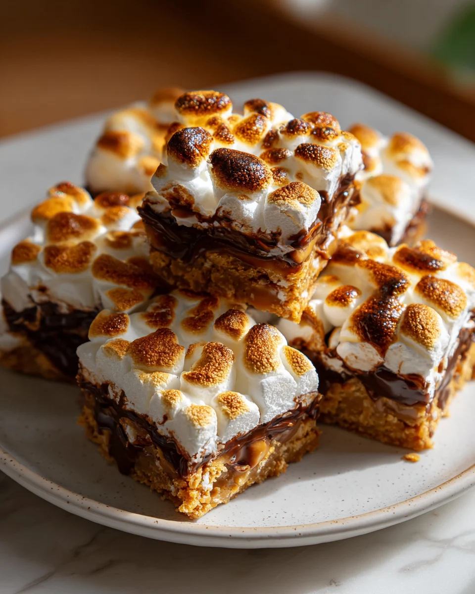 Peanut Butter Marshmallow Cookie Bars