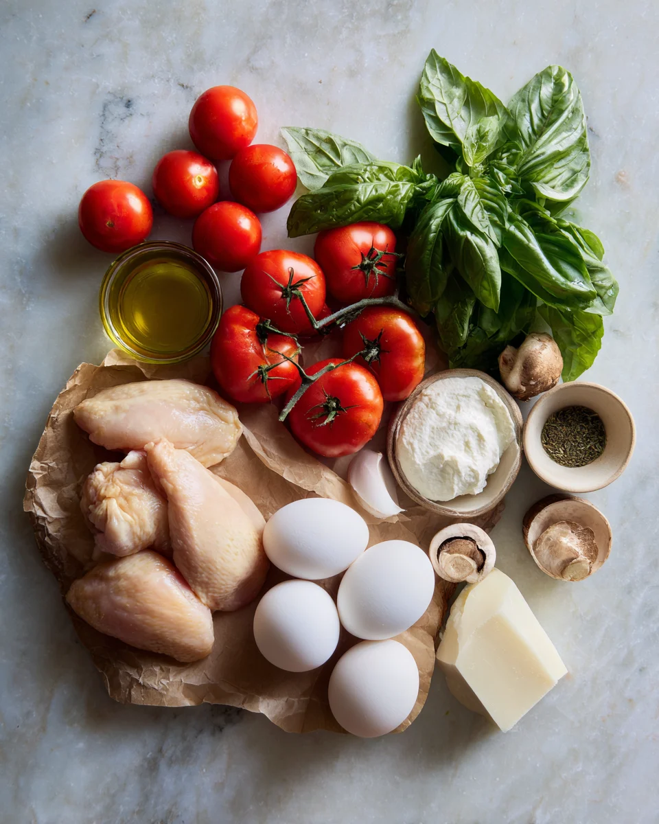 Deliciously Simple Roasted Tomato Burrata Chicken Recipe