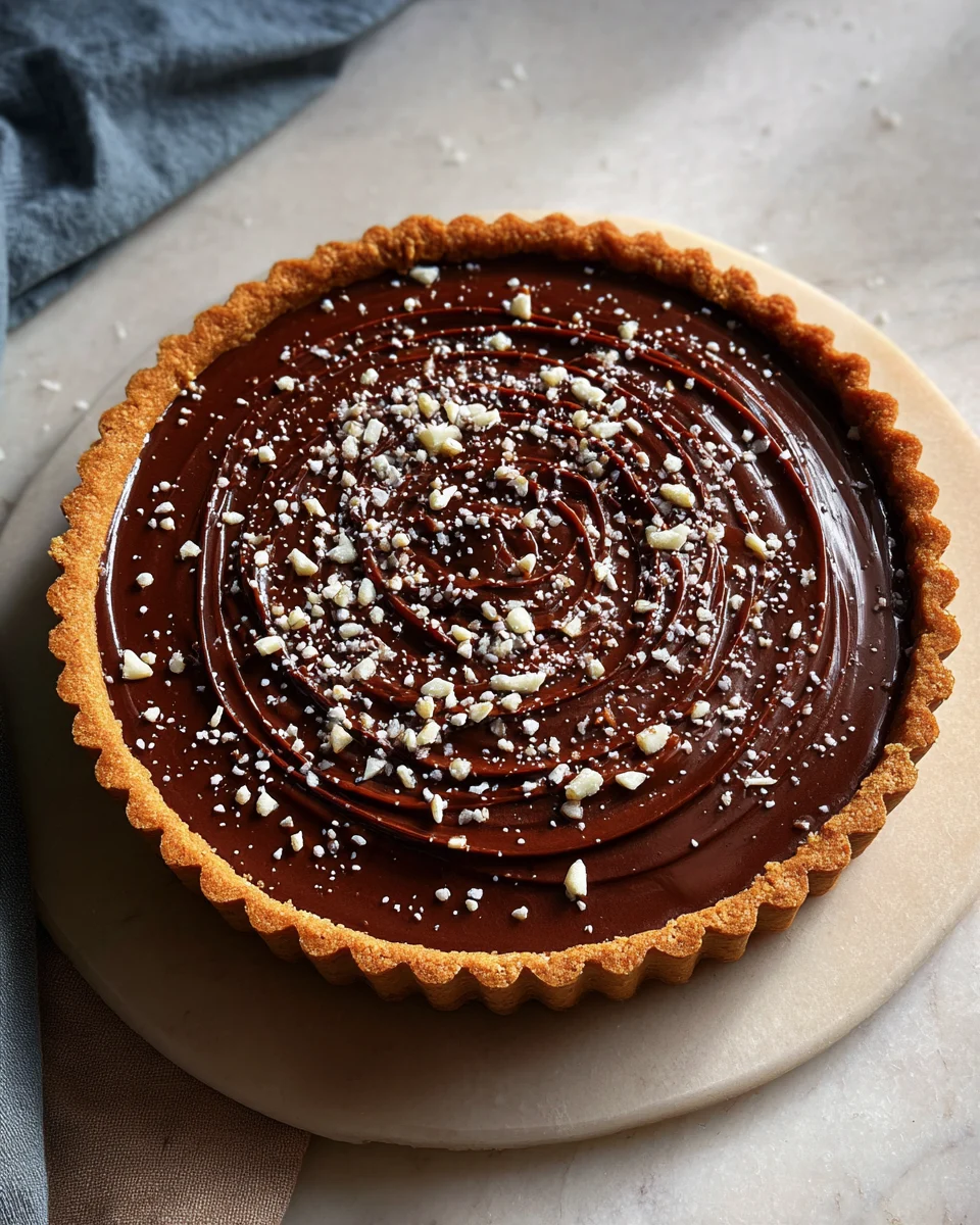 Irresistible Salted Caramel Chocolate Tart: A Family Favorite