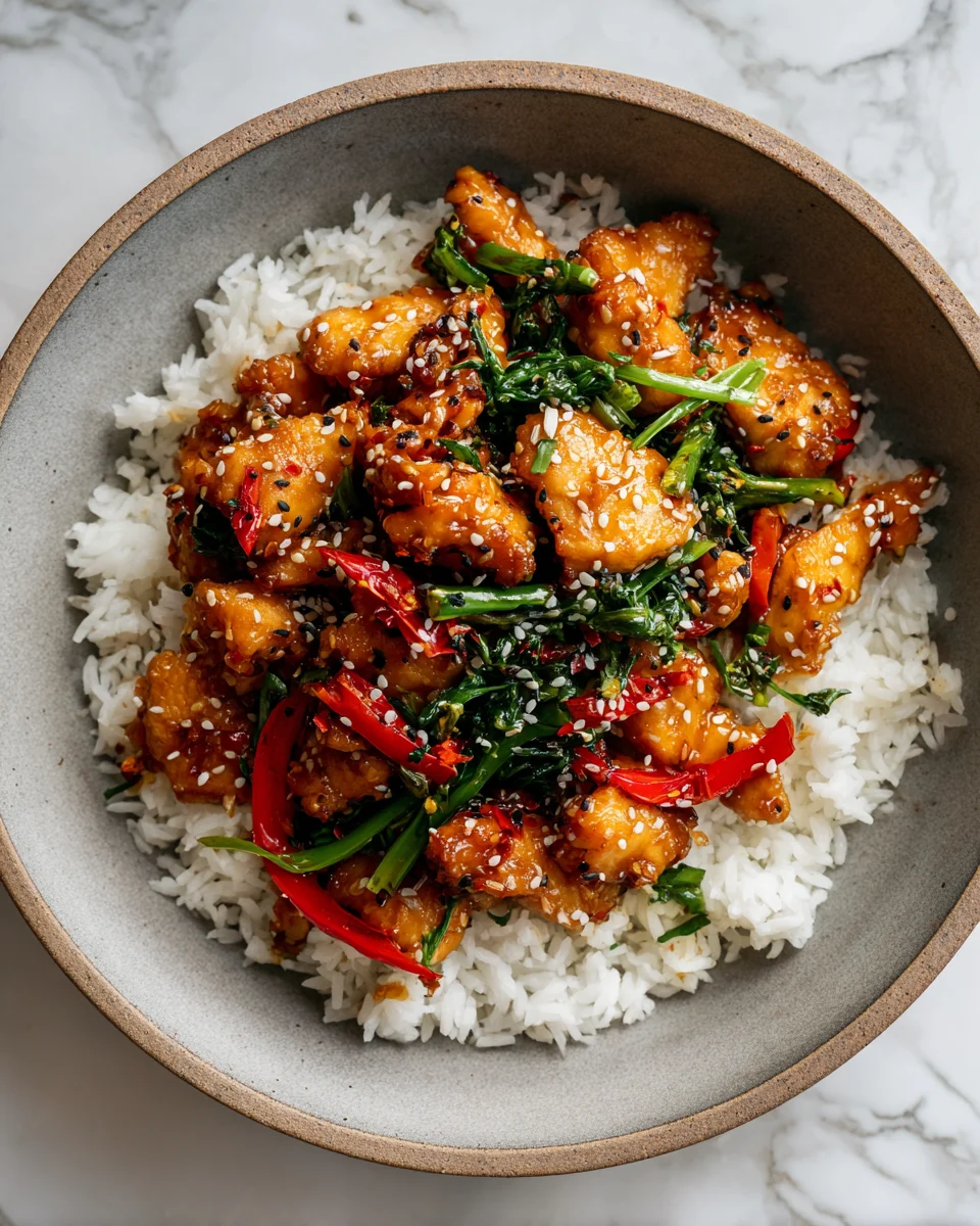 Sesame Apricot Chicken Stir Fry: A Burst of Flavors in Every Bite