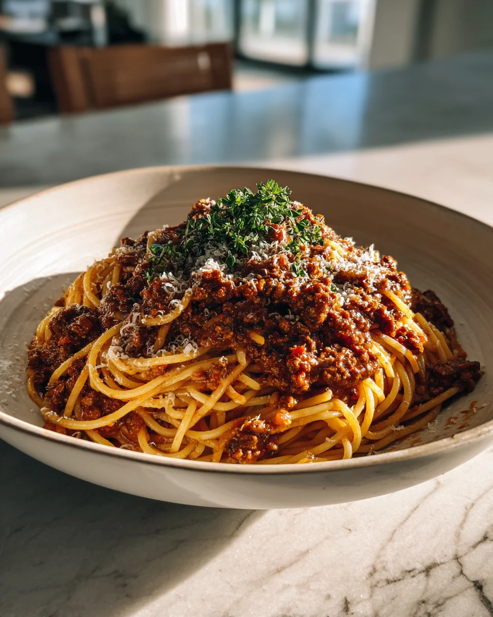 Slow Cooked Beef Ragu Pasta
