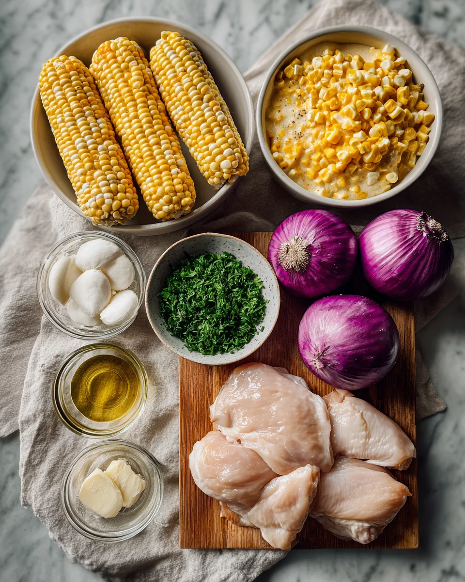 Slow Cooker Creamy Chicken And Corn
