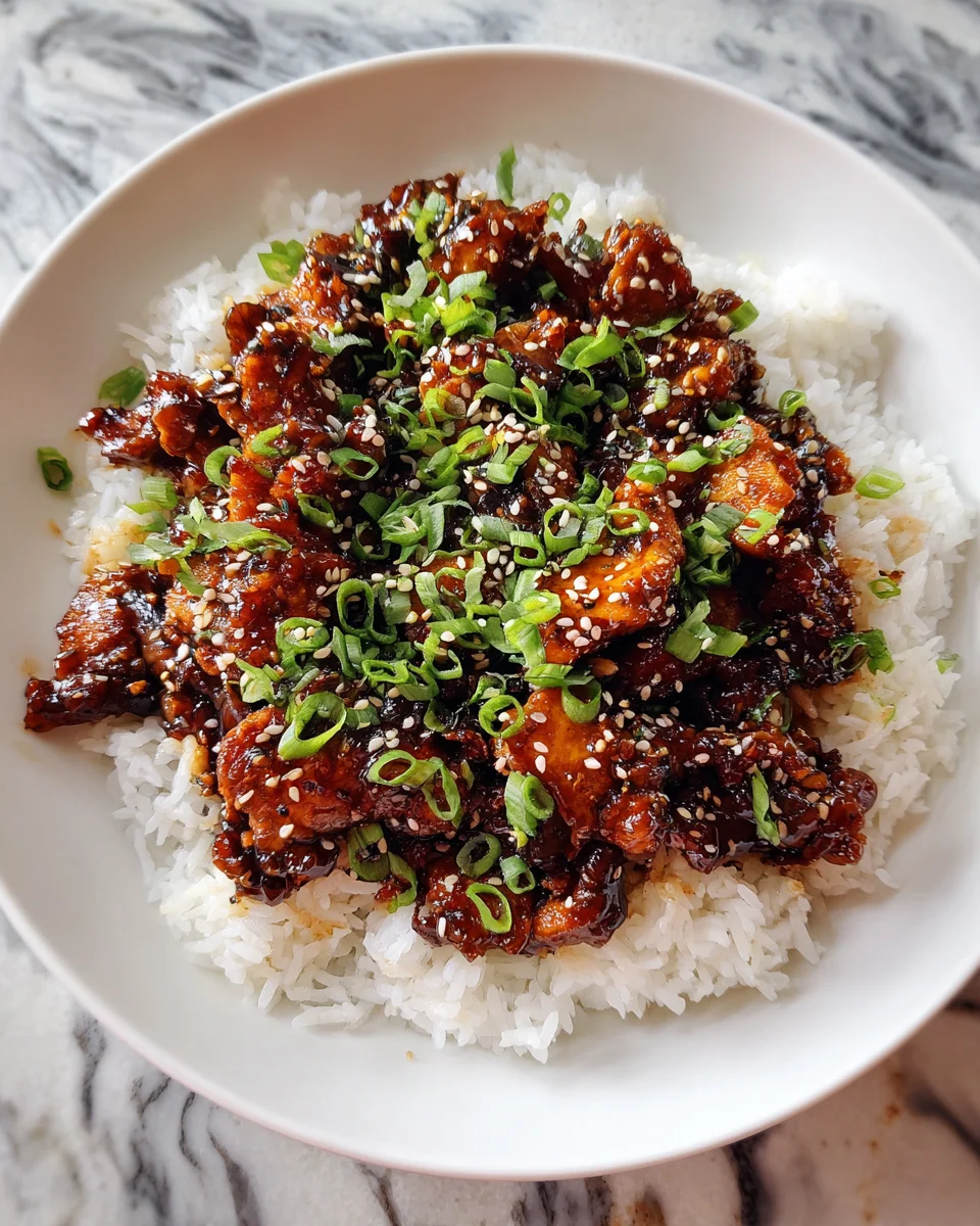 Slow Cooker Honey Garlic Chicken Meals