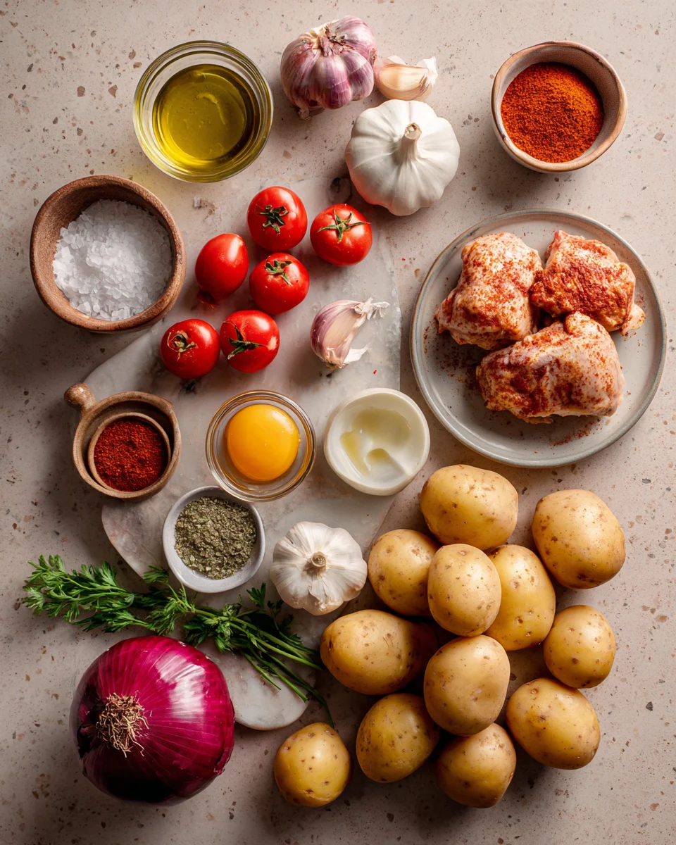 Smoky Paprika Chicken And Potatoes