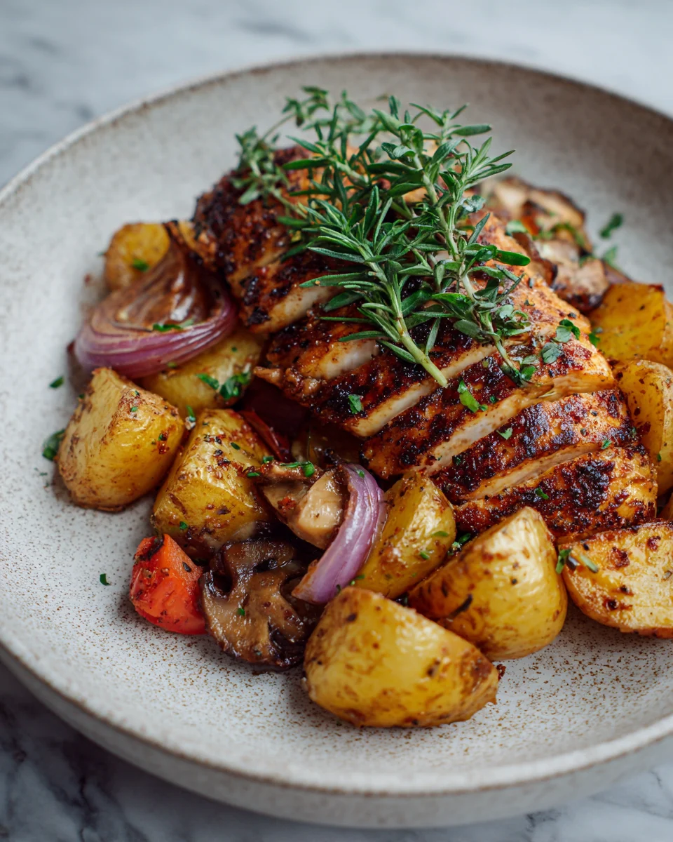 Smoky Paprika Chicken And Potatoes