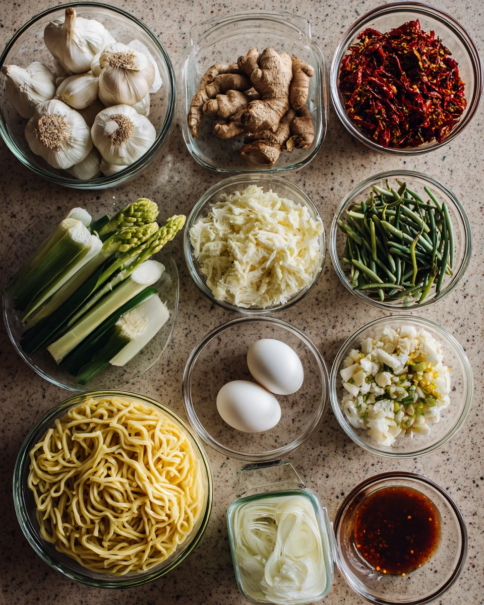 Spicy Chili Garlic Noodles Pasta