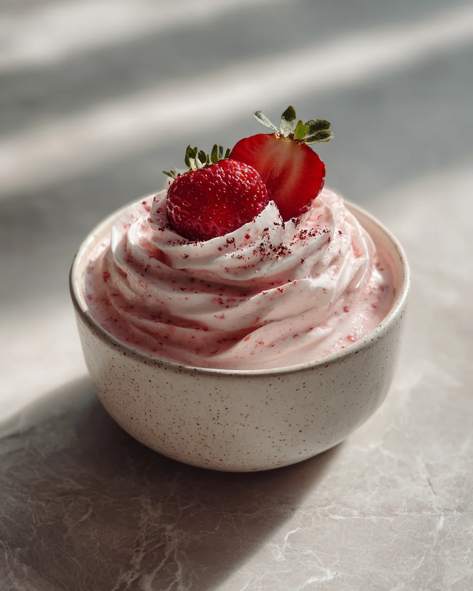 Strawberry Cream Cheese Cold Foam