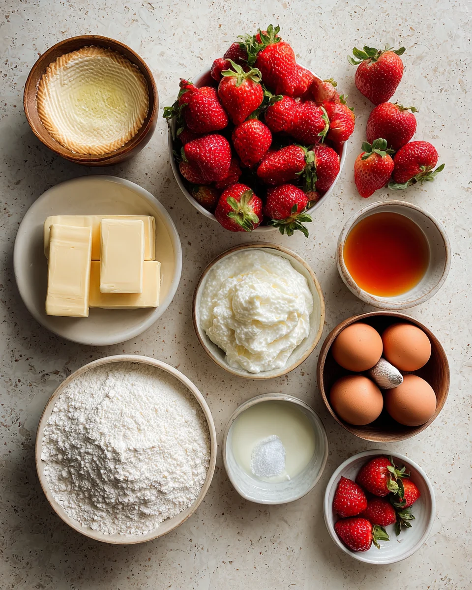 Strawberry Vanilla Wafer Pudding Cake