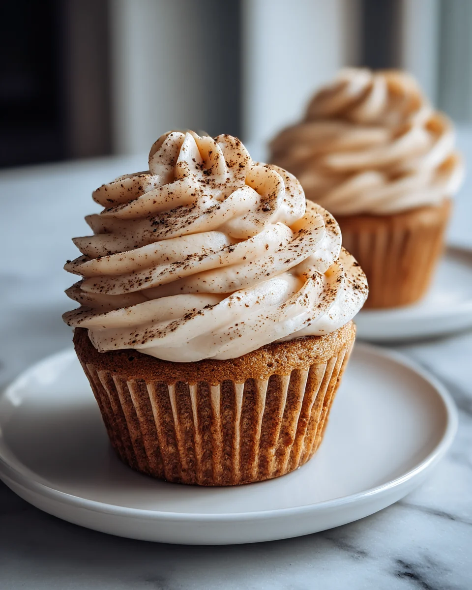 Vanilla Chai Spice Cupcakes