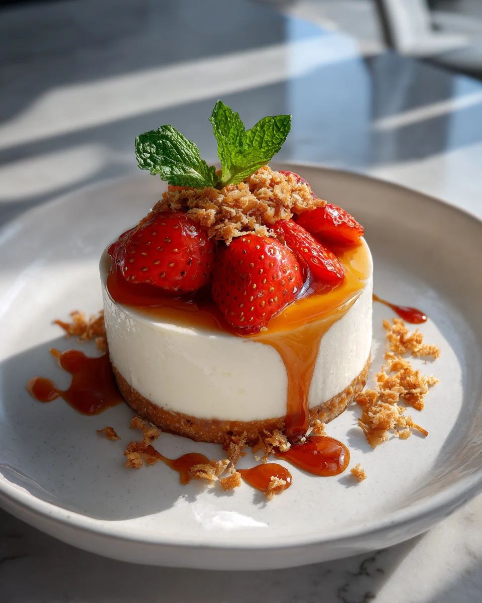 White Chocolate Coconut Cheesecake Mousse