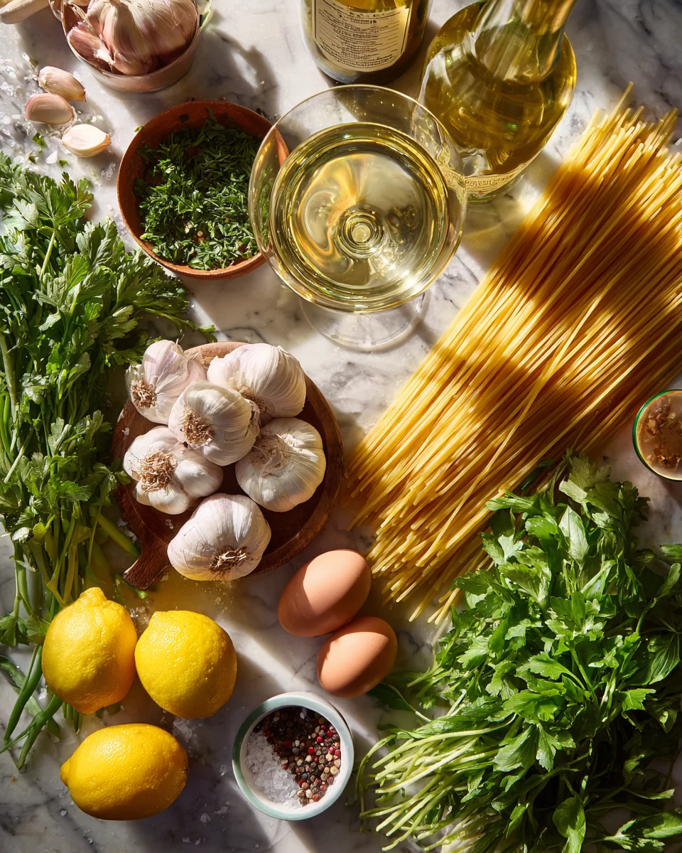 White Wine Garlic Pasta Sauce