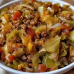 Cabbage and Ground Beef