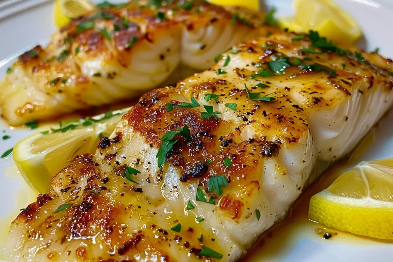 Zesty Lemon Butter Fish Fillet - Recipes Cookery