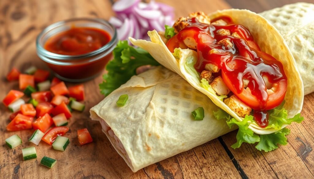 BBQ Chicken Wrap Recipe