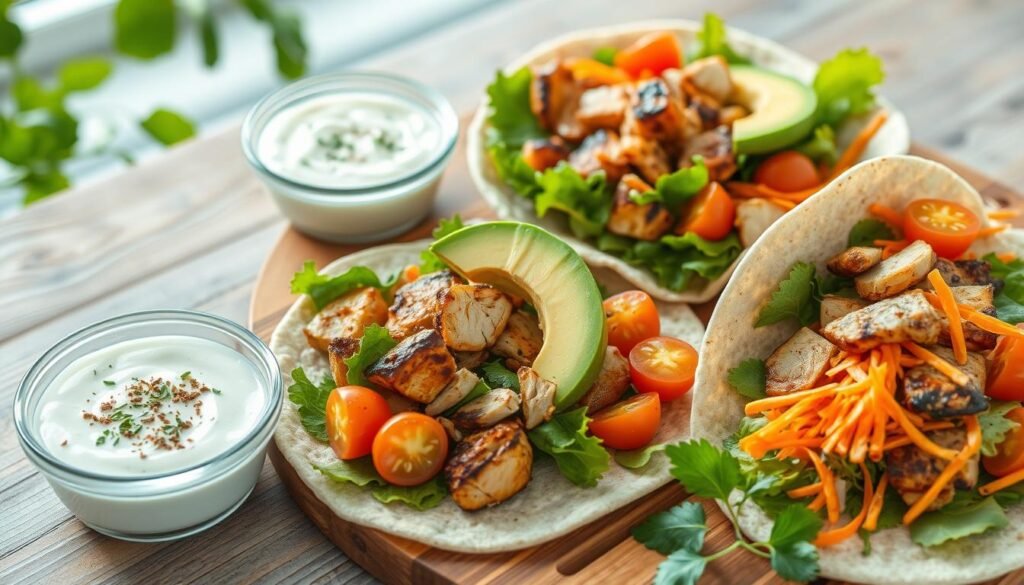 Healthy Chicken Wrap Modifications