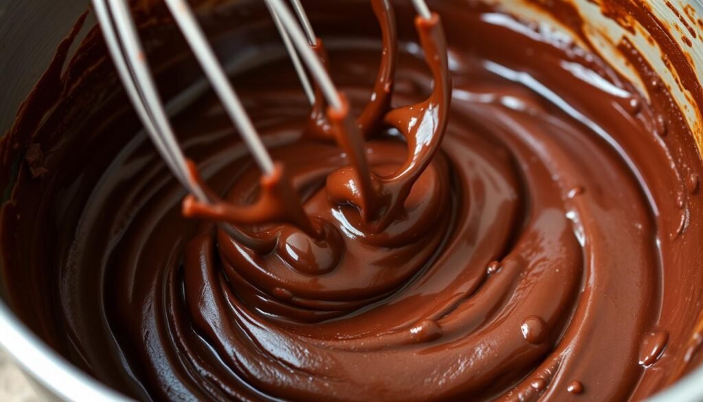 Chocolate Cupcake Batter Mixing Techniques