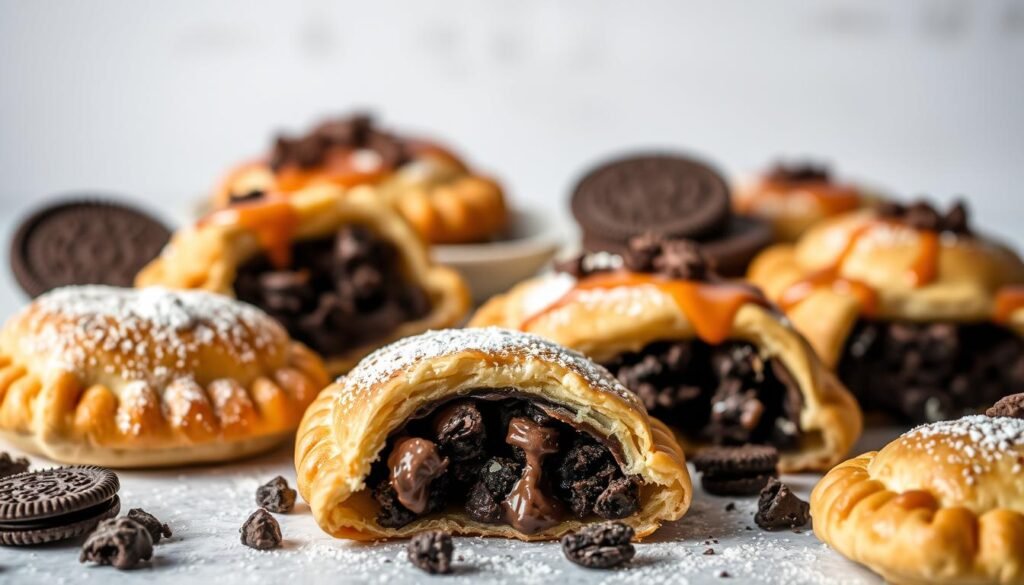 Chocolate Oreo Hand Pies Variations