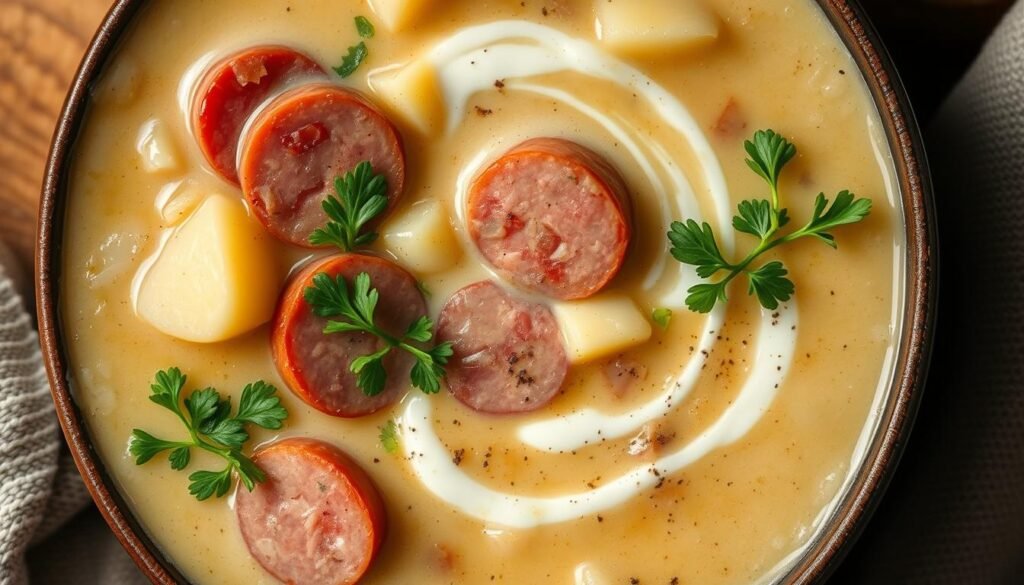 Potato Kielbasa Soup