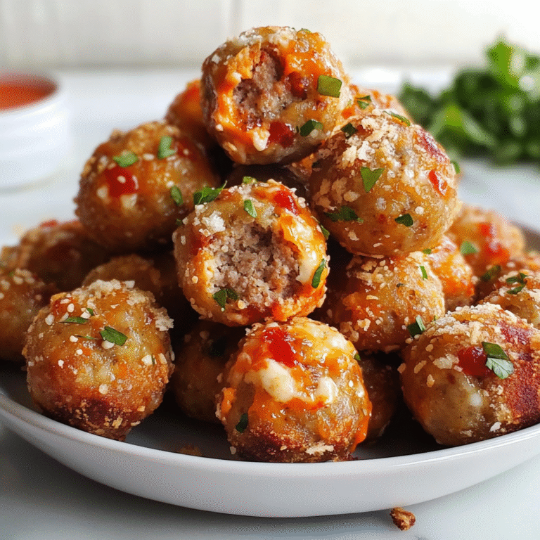Rotel Cream Cheese Sausage Balls
