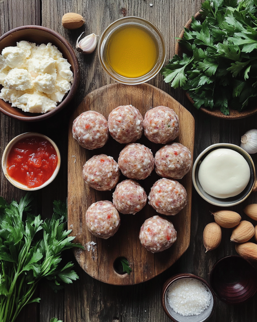 Rotel Cream Cheese Sausage Balls ingrediants
