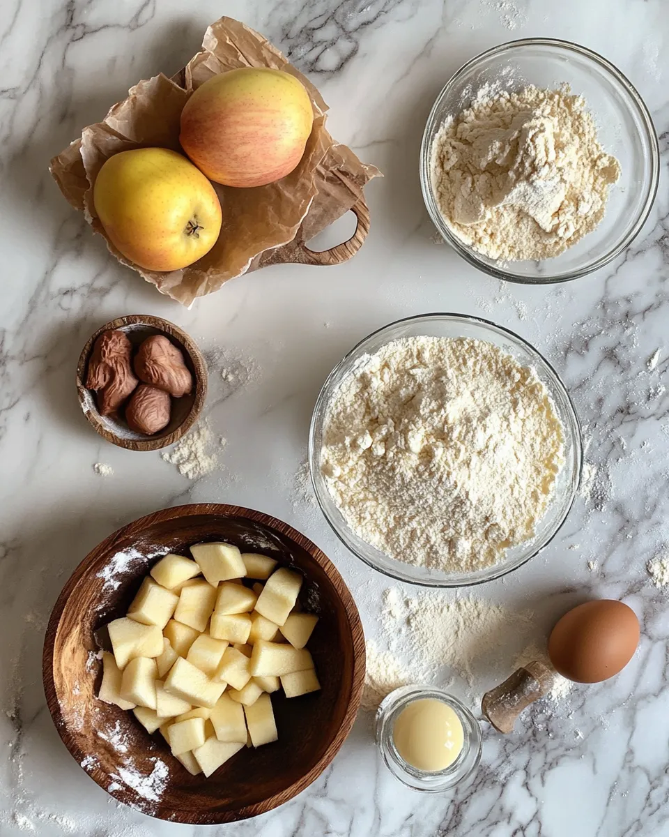 Ingredients for Deliciously Portable: The Ultimate Guide to Homemade Apple Hand Pies