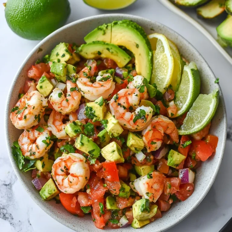 Photo of featured for Dive into Freshness with Avocado Salsa Shrimp Salad Delight