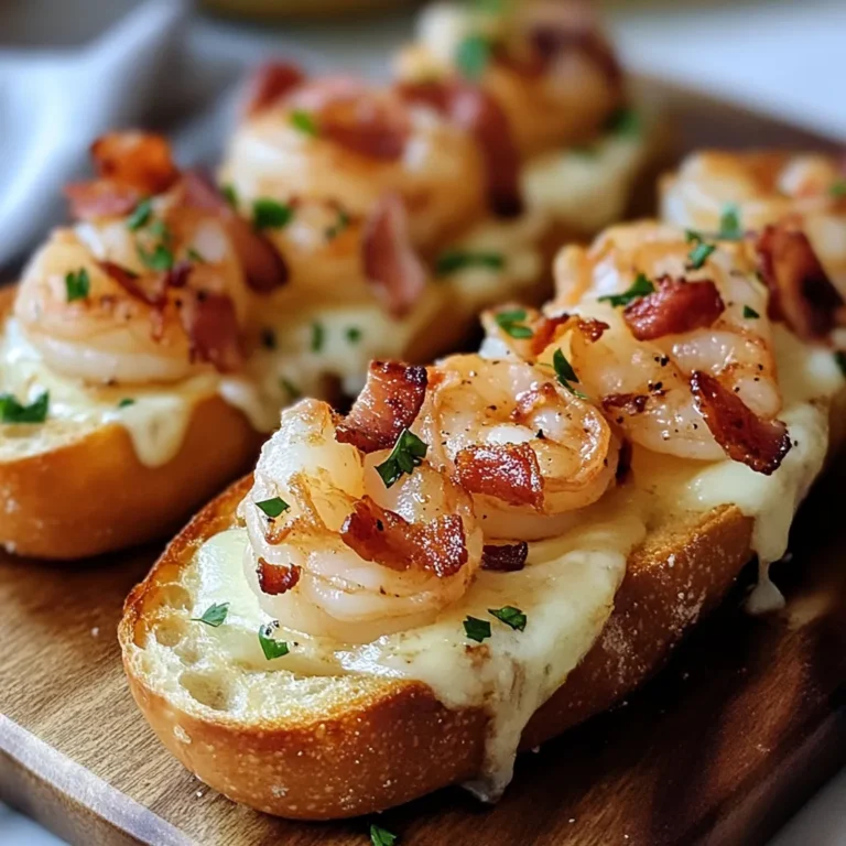 Photo of featured for Bacon Shrimp-Stuffed Garlic Baguette Bombs: A Flavor Explosion You Can't Resist