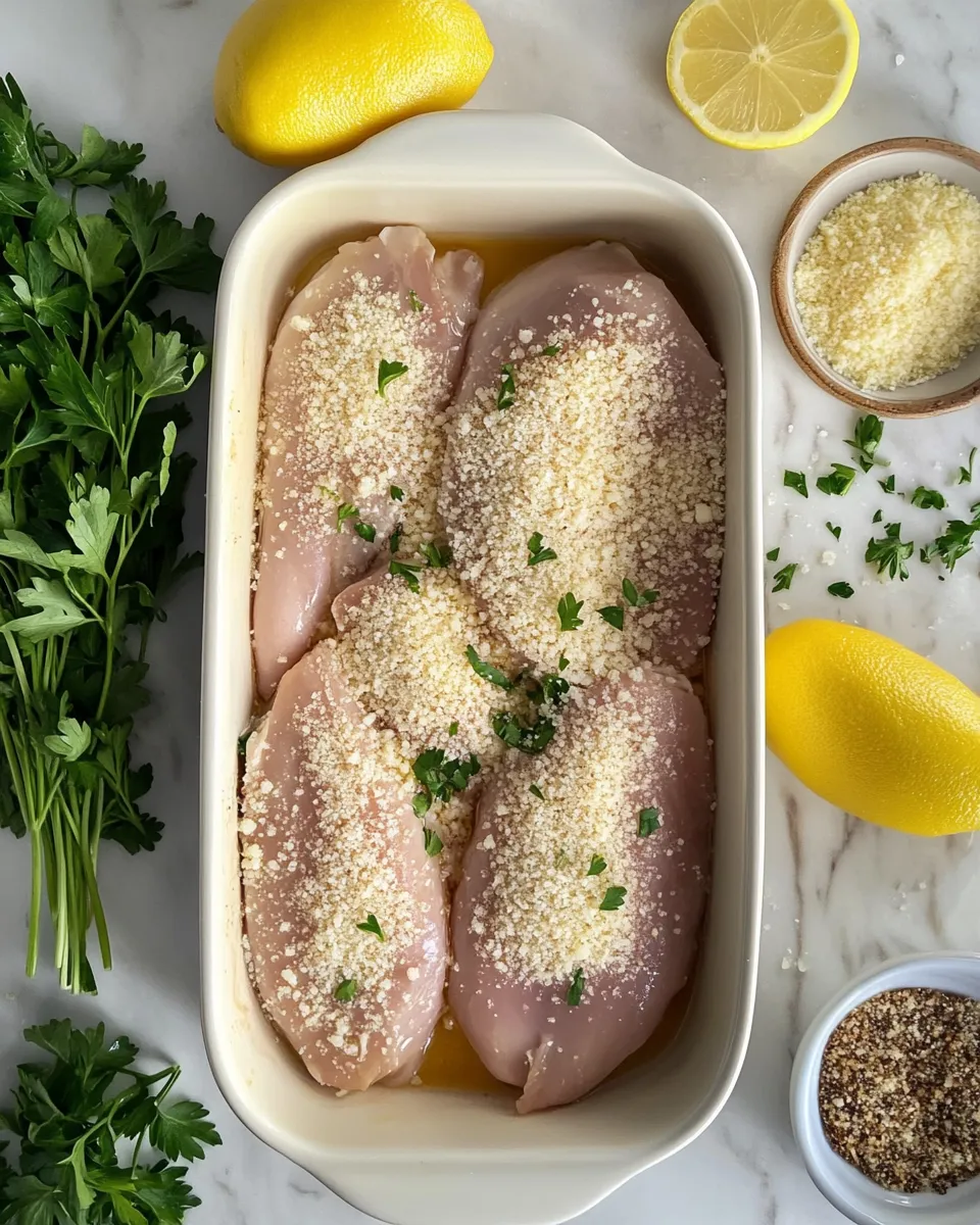 Ingredients for Baked Caesar Chicken: A Delicious Twist on a Classic Favorite