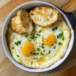 Photo of featured for Rise and Shine with Delightful Baked French Eggs