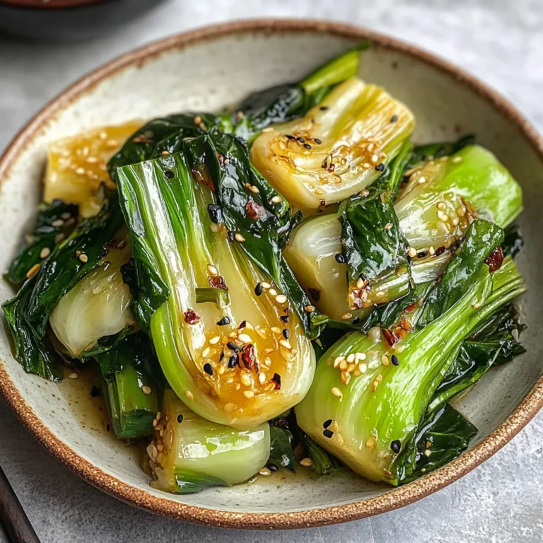 Photo of featured for Savor the Flavor: Irresistible Bok Choy with Garlic and Ginger