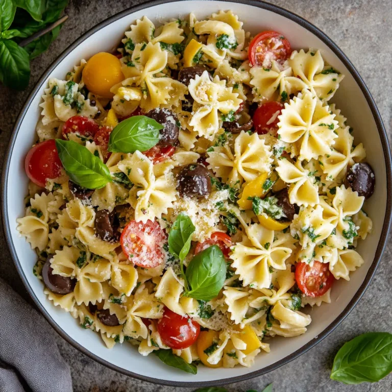 Photo of featured for Colorful Bow Tie Pasta Salad: A Delightful Twist for Your Next Picnic