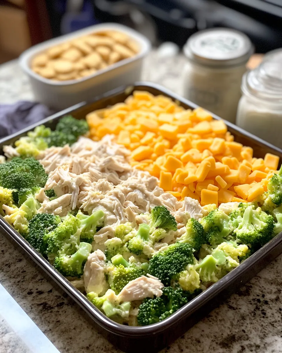 Ingredients for Deliciously Cozy: The Ultimate Broccoli Chicken Casserole Recipe