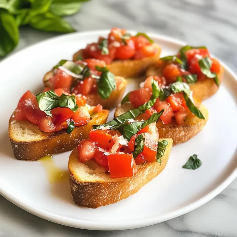 Photo of featured for Savor the Summer: Perfect Bruschetta with Tomato and Basil