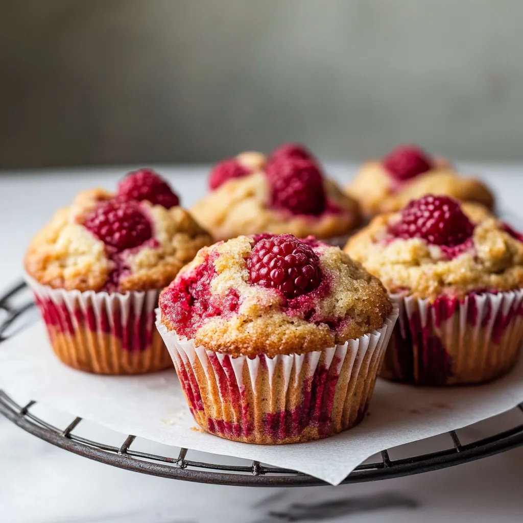 Photo of featured for Fluffy Buttermilk Raspberry Muffins That Will Brighten Your Morning