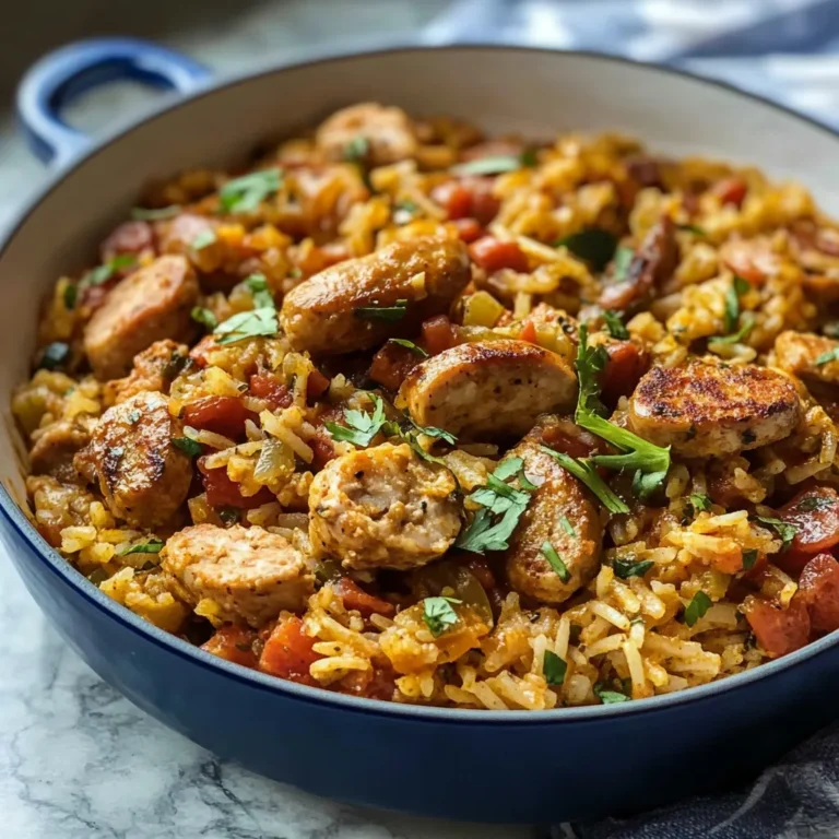 Photo of featured for Spice Up Your Dinner with Hearty Cajun Chicken and Sausage Jambalaya