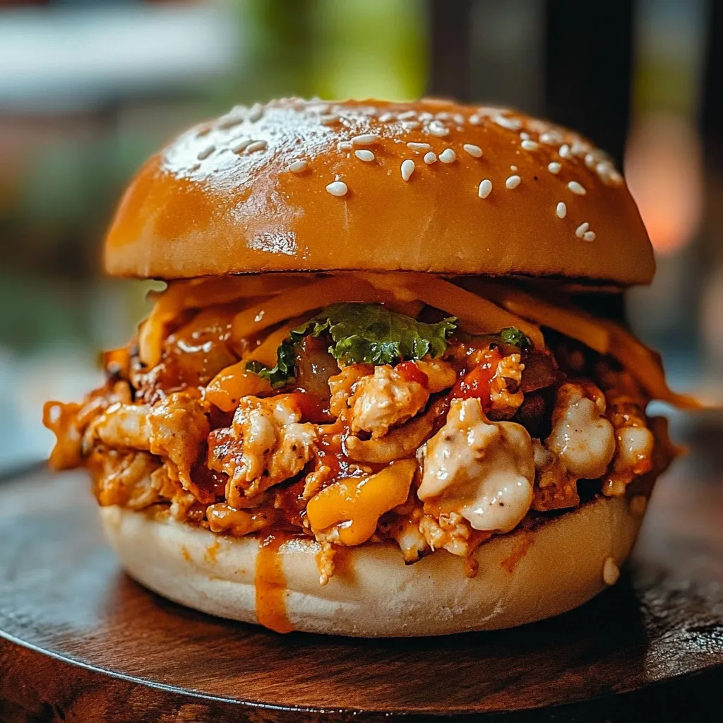 Photo of featured for Spicy Meets Savory: Dive into Cajun Chicken Sloppy Joes