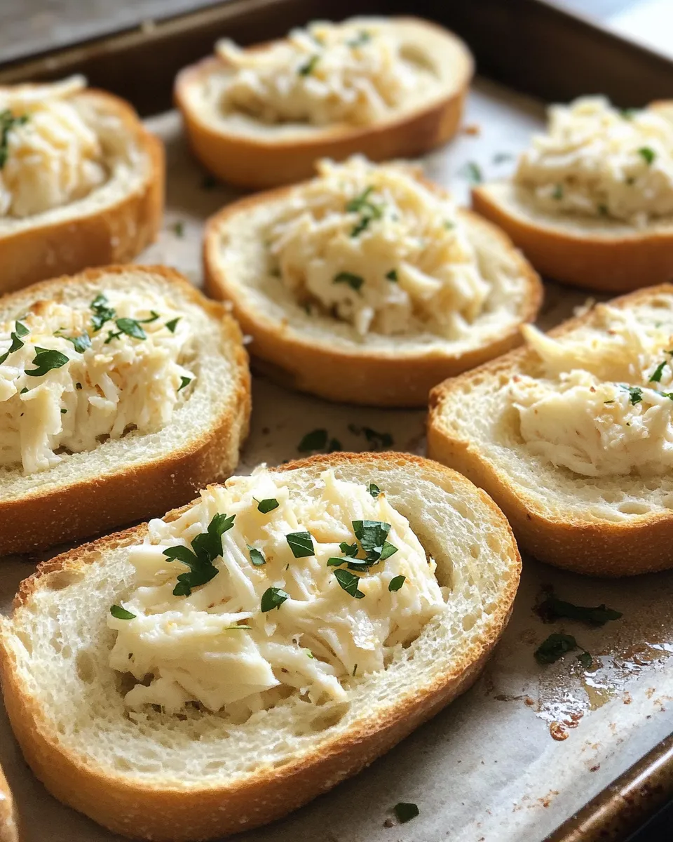Ingredients for Irresistible Cheesy Crab-Stuffed Garlic Toast Bombs You Need to Try