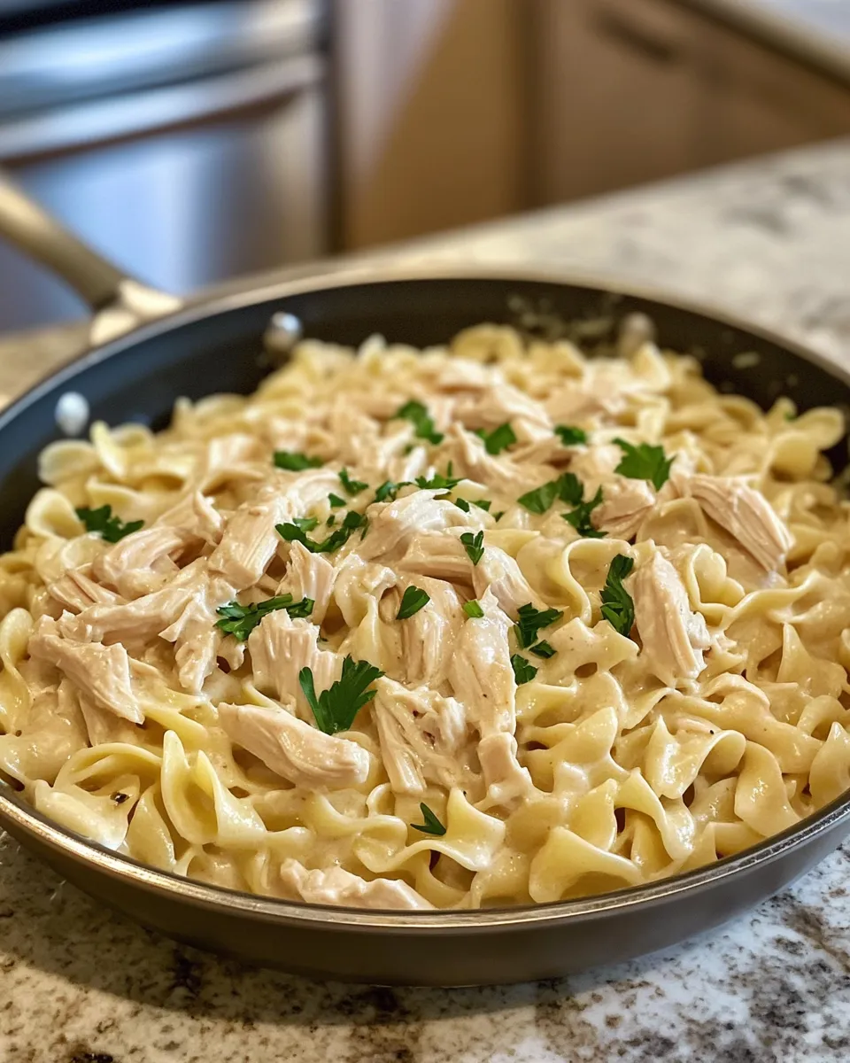 Ingredients for Savory Comfort: Indulge in Creamy Chicken Buttered Noodles