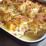 Photo of featured for Deliciously Easy Chicken Cordon Bleu Casserole to Satisfy Your Cravings