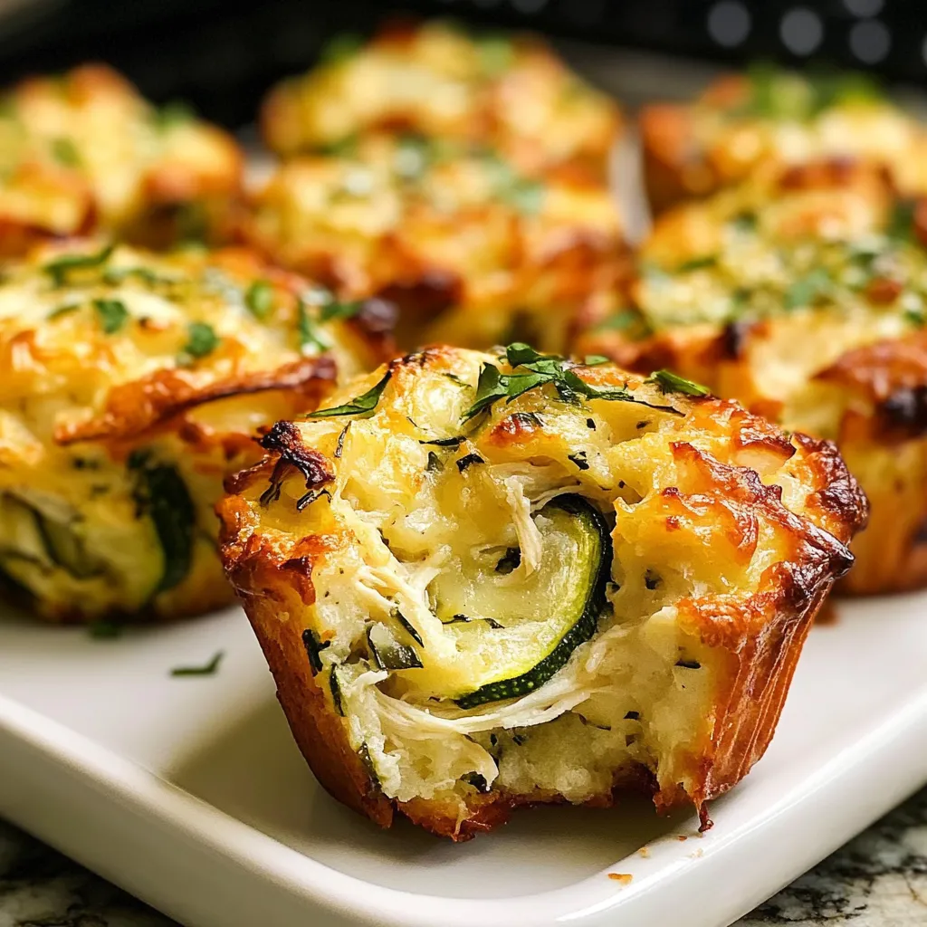 Photo of featured for Savory Sensations: Whip Up Delicious Chicken Zucchini Muffins