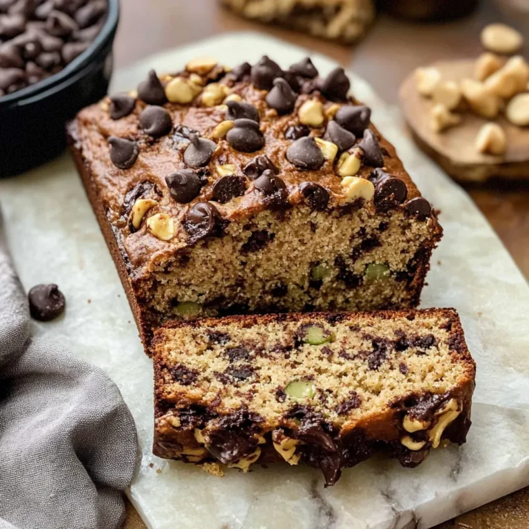 Photo of featured for Indulge Guilt-Free with Irresistible Chocolate Chip Zucchini Bread