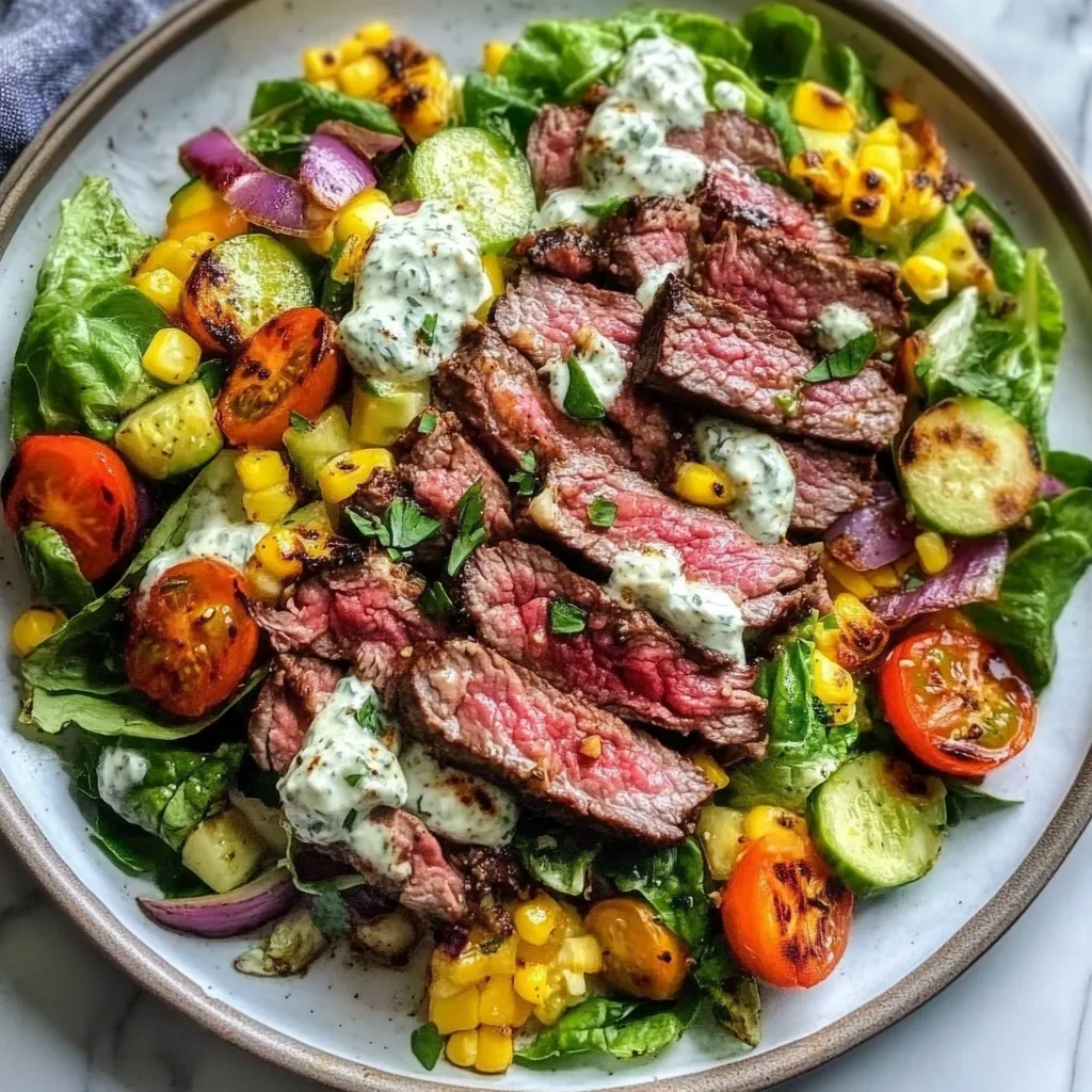 Photo of featured for Savor the Flavor: Chopped Salad with Grilled Steak for a Perfect Summer Meal