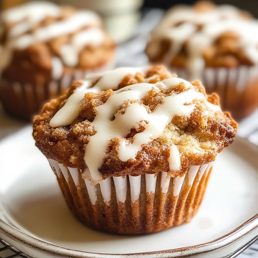 Photo of featured for Cinnamon Roll Muffins: The Best of Both Worlds in Every Bite