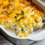 Photo of featured for Irresistibly Creamy: The Ultimate Cream Cheese Corn Casserole Delight