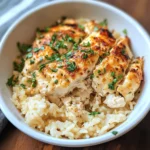Photo of featured for Heavenly Creamy Angel Chicken Rice Casserole: A Comforting Delight